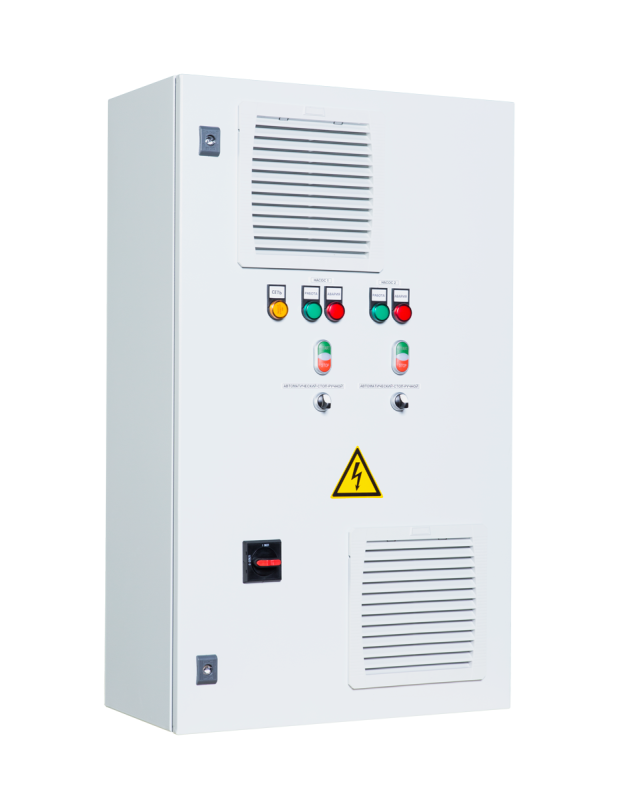 Шкаф управления вентилятором АЛЬФАУМ АЛМ-ШУВ SA0.1-SHUV-MK1-4 c прямым пуском 1x4 кВт